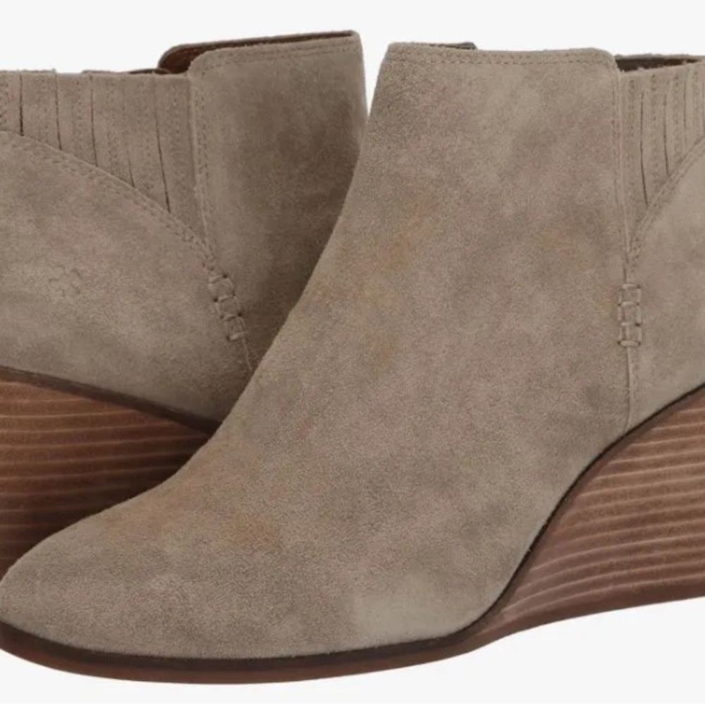 Lucky Brand Women's Zorla Wedge Bootie Ankle Boot